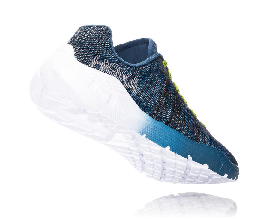 Tenis Hoka One One Masculino Azul Marinho/Branco - Evo Rehi - 401-RGDONX